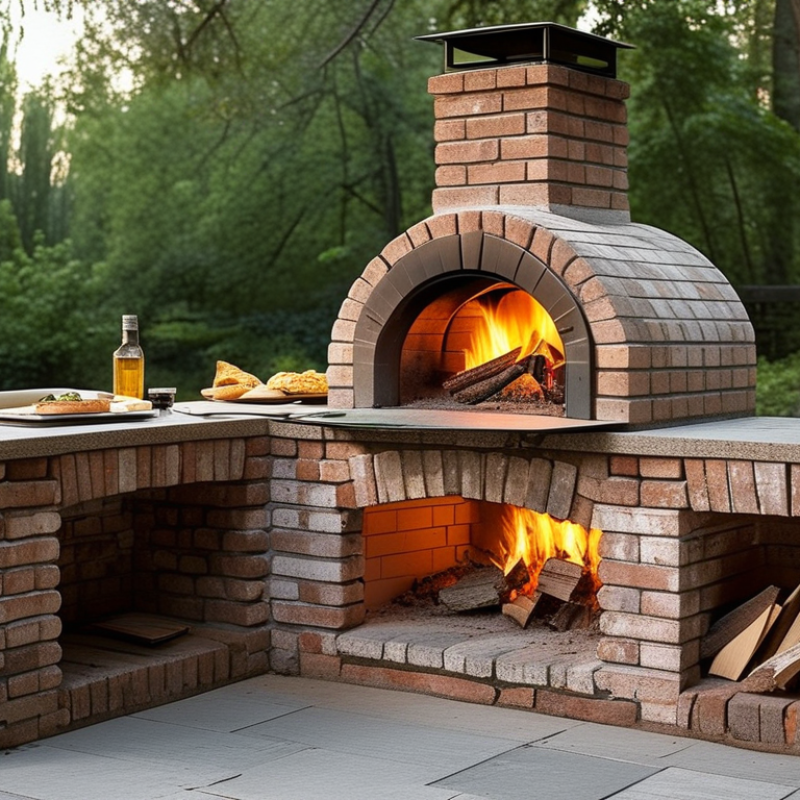 What is the Best Outdoor Brick Fireplace and Pizza Oven?