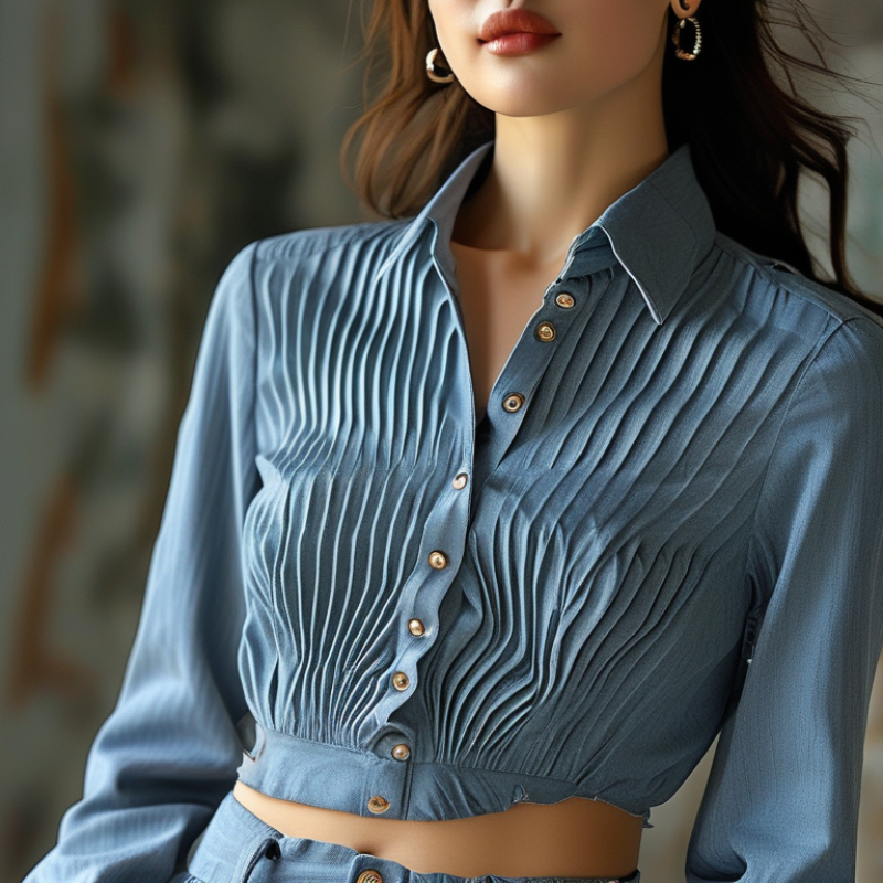 China Top Flared Pleated Trousers for Global Buyers?