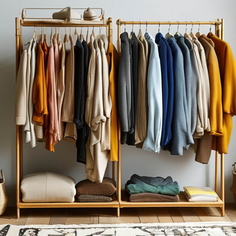 How to choose foldable hanger racks for temporary use?