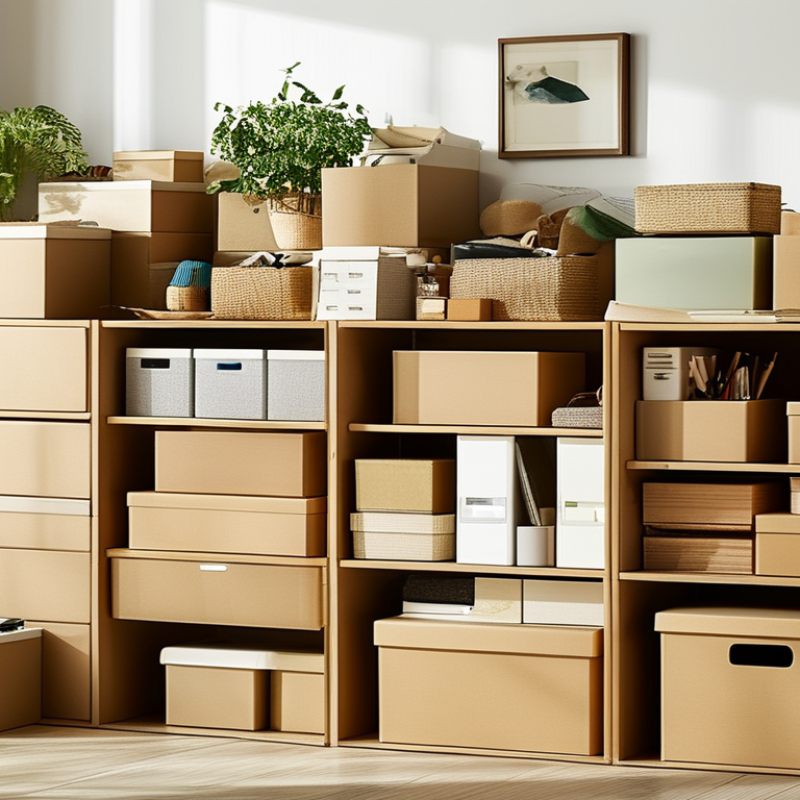 Best Cardboard Storage Boxes for Efficient Organization?