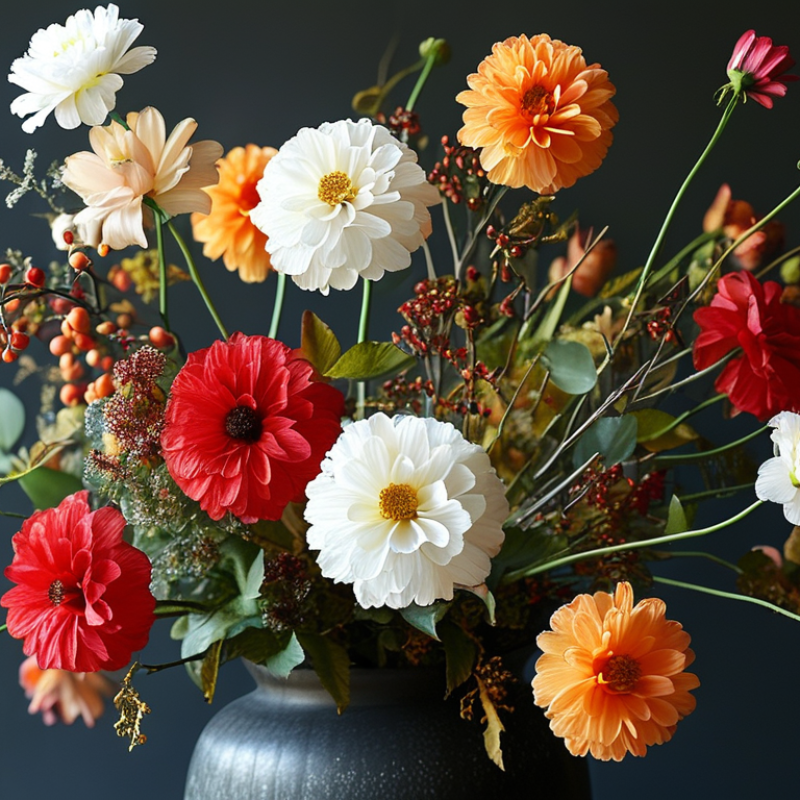 How to Choose the Best Color Palette for Silk Flower Sets?