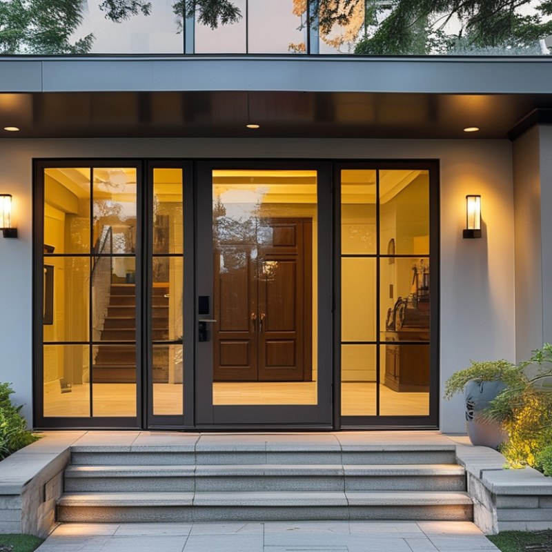 Top 10 Stylish Front Doors with Glass for Your Home?
