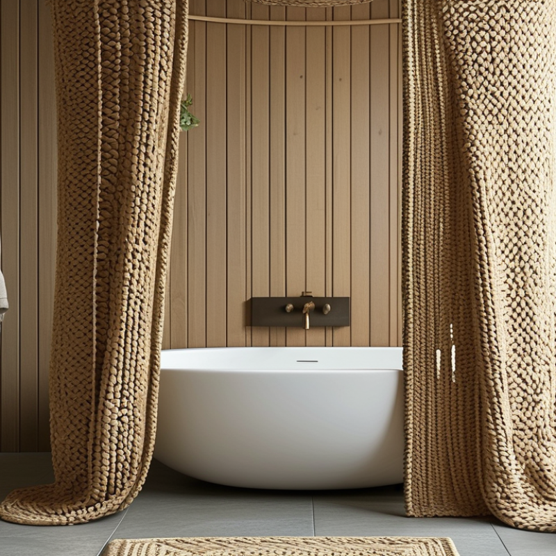How to Choose the Best Woven Shower Curtain for Your Bathroom?