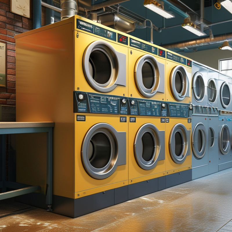 What is an Industrial Washer and Dryer and How Does it Work?