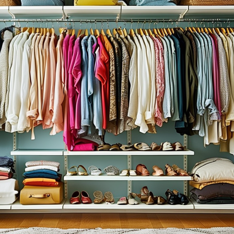 How to Organize Your Clothes Rail Wardrobe for Maximum Space and Style?