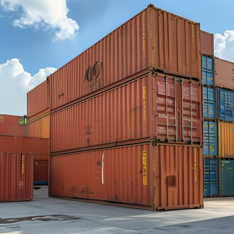What is a secure shipping container for global trade?