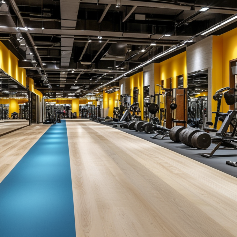 Why Choose Rubber Flooring for High Traffic Gyms?