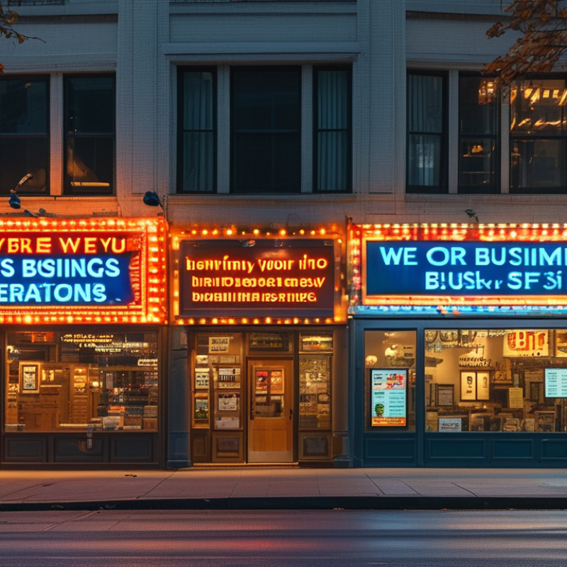 How to Choose the Best Commercial Led Signs for Your Business?