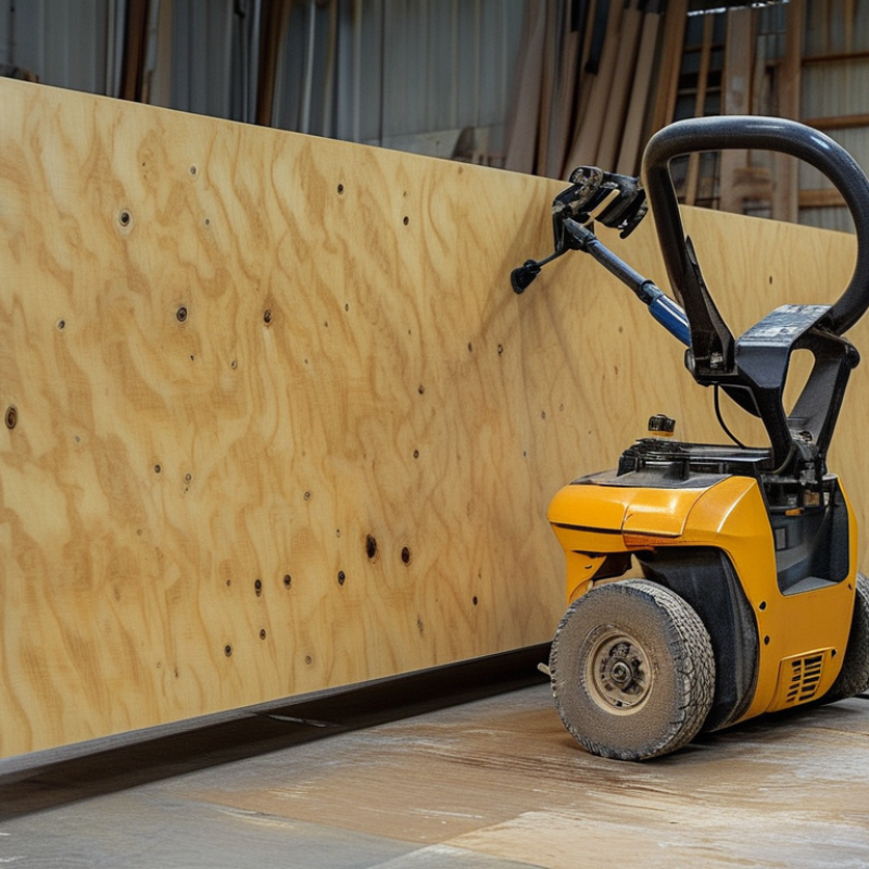 How to Lift Oversized Plywood Sheets Alone with Vacuum Lift?