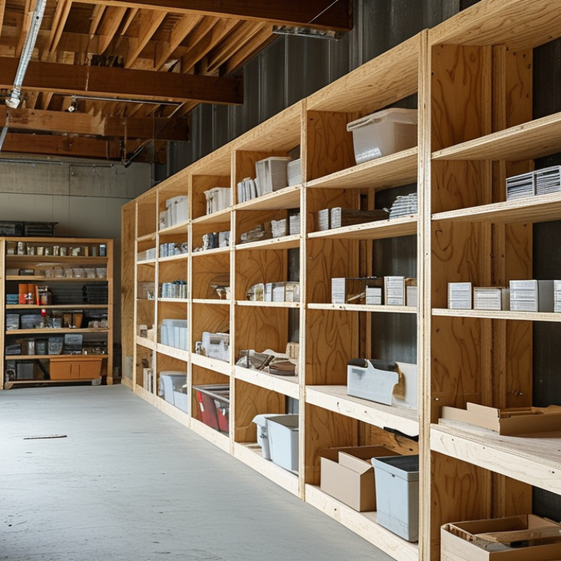 What is the Weight Limit for 3/4 Inch Plywood Shelves?