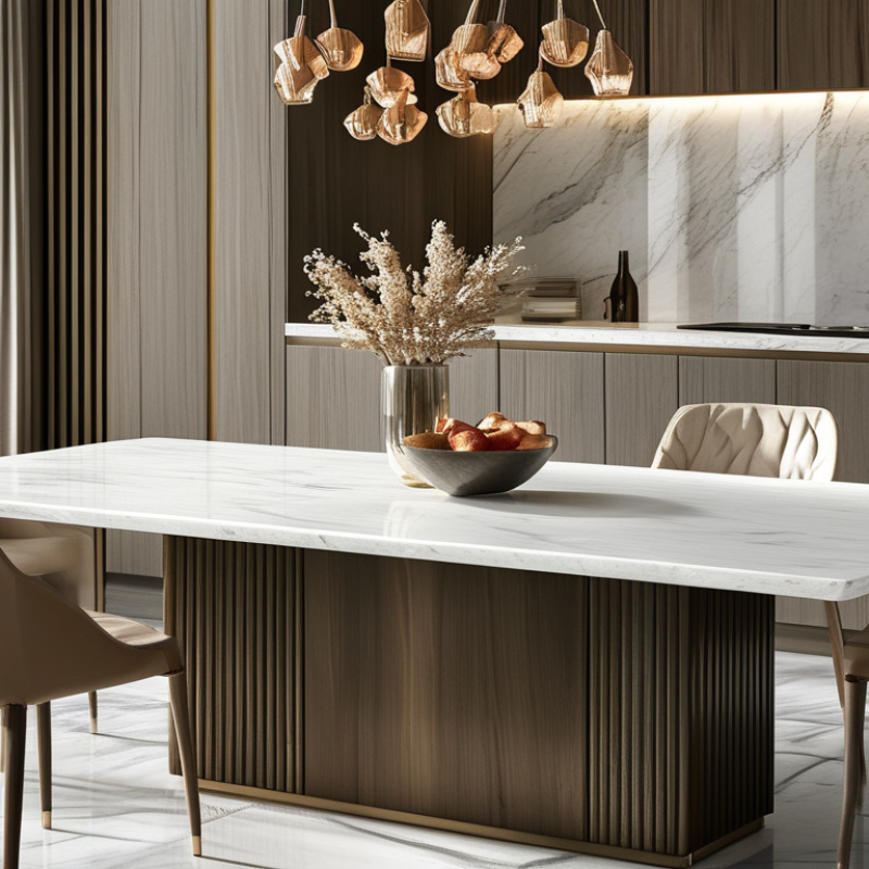 Why Choose Marble Over Quartz for Your Dining Table?