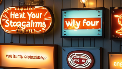 How to Choose the Best Sign Lights for Your Business?