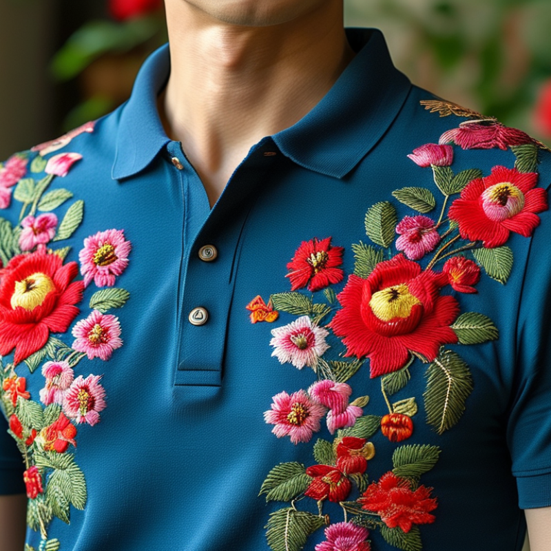 Top 10 Embroidered Polo Shirts from China for Global Buyers?