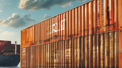 What is the largest shipping container available today?
