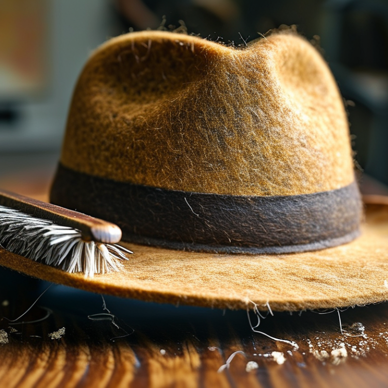 How to Clean a Wool Felt Fedora Hat at Home Easily?