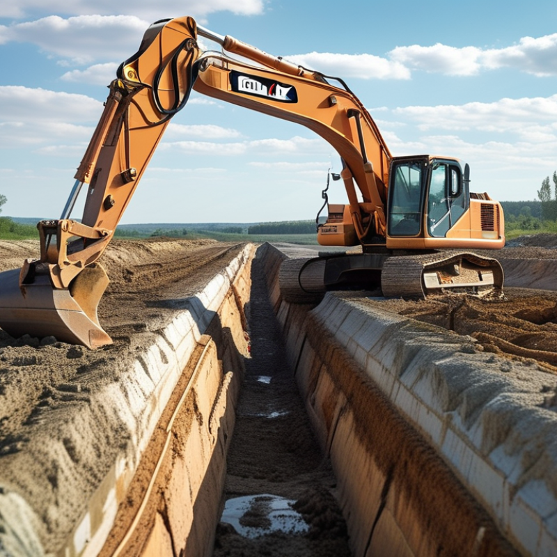 How to Use a Mini Excavator for Perfect Straight Trenches?