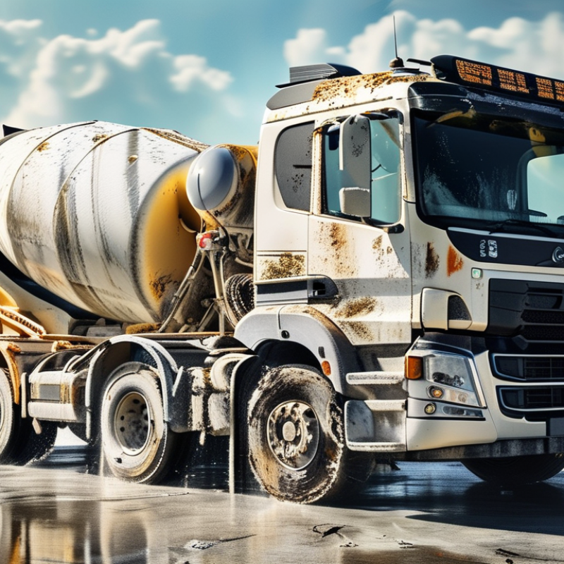 How to Clean a Concrete Mixer Truck and Prevent Drum Buildup?