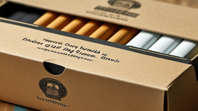 Top 10 Cardboard Cigarette Box Designs for Global Buyers?