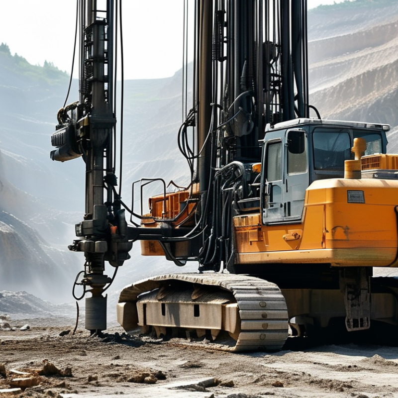 What is a DTH drilling machine and how does it work?