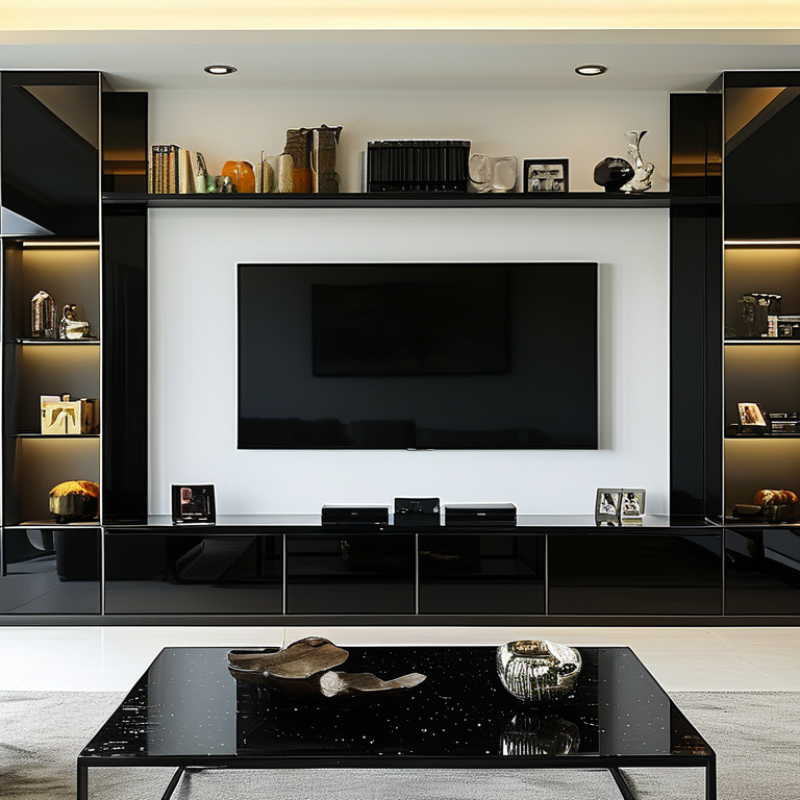 Why Choose a Black Gloss TV Stand for Your Living Room?