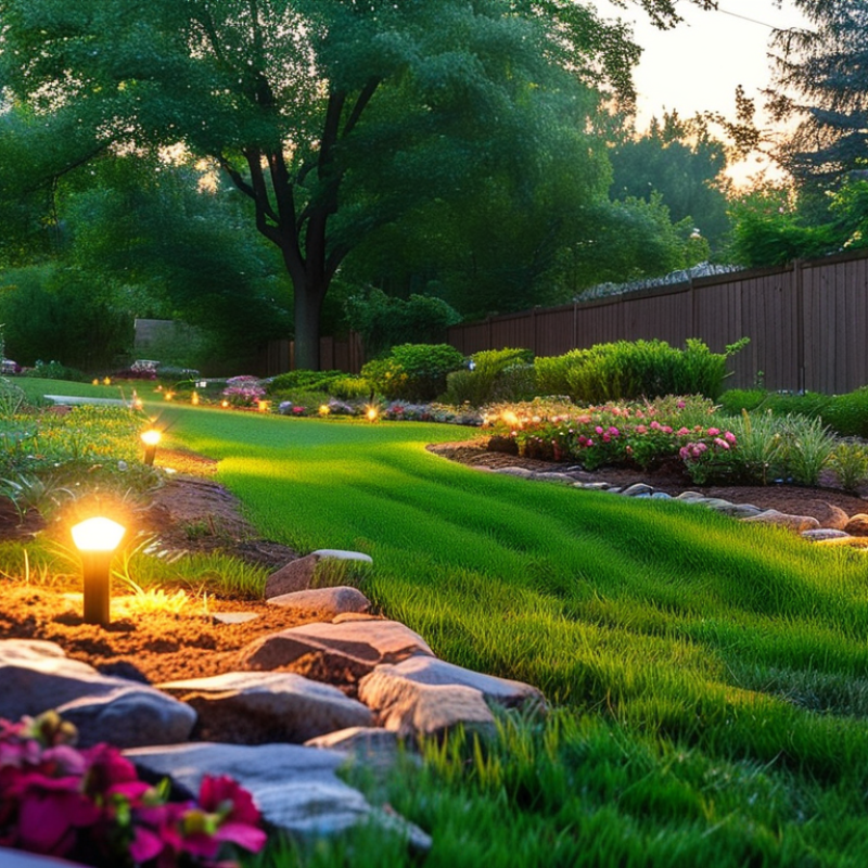 How Deep to Bury Low Voltage Garden Light Cables?