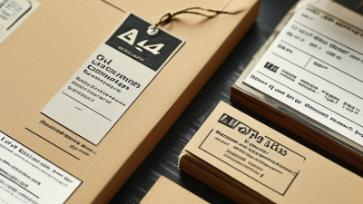 China Top Address Labels A4 for Your Business Needs?