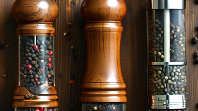 Top Wholesale Pepper Grinders to Elevate Your Culinary Experience?