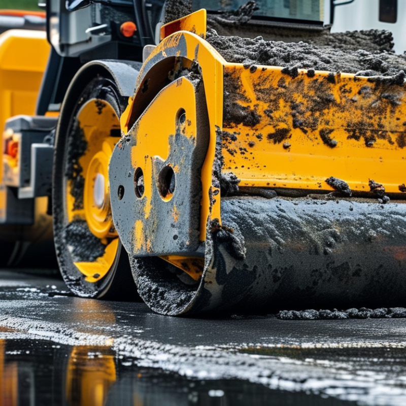 How to Prevent Asphalt from Sticking to Roller Drums?