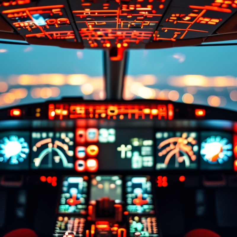 Why Are Red Lights Essential in Cockpits for Night Flights