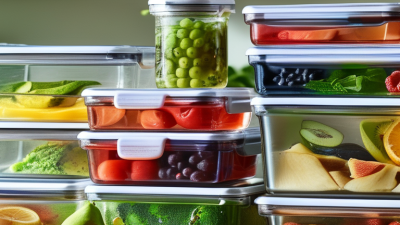 Top Tips for Choosing Plastic Fridge Containers for Food Storage?