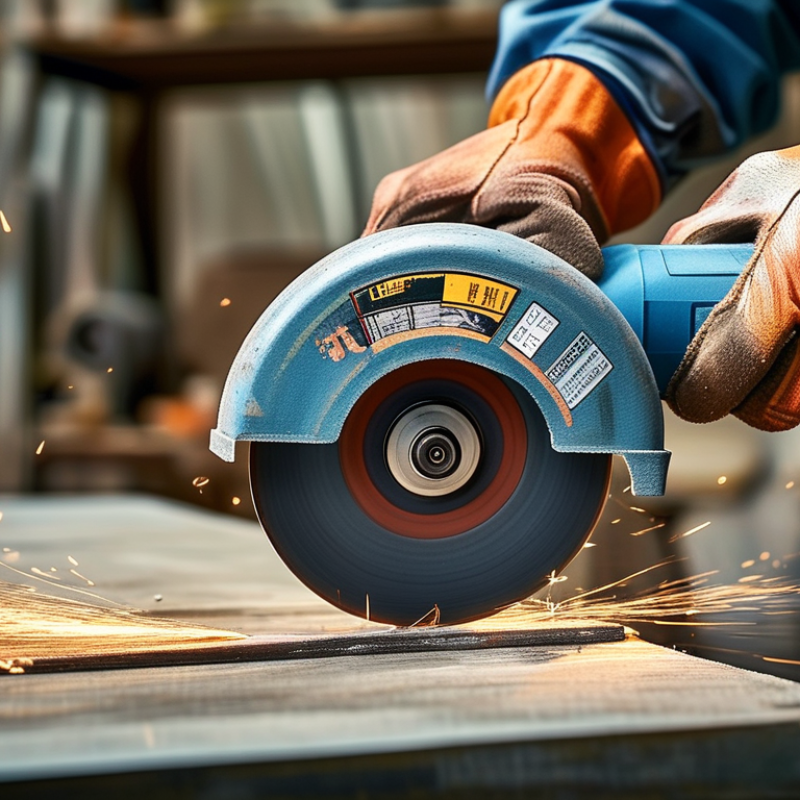 How to Safely Change a Power Tool Angle Grinder Disc Guide?