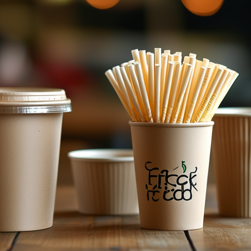 How to Choose Paper Straws Over Plastic for Food Delivery?