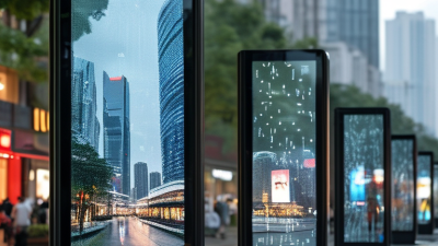 China Top Transparent Guardrail Display Screen Innovations and Trends?