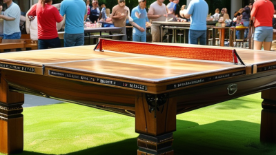 Top 10 Giant Beer Pong Game Sets for Ultimate Fun?
