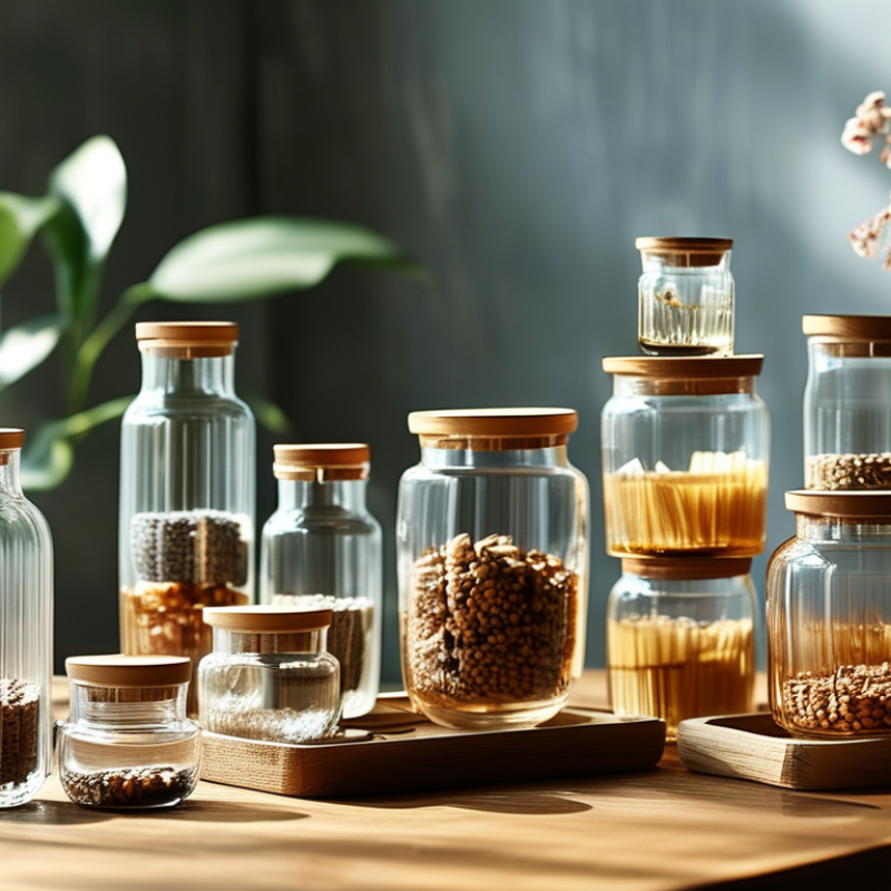 2026 Best Glass Containers for Storage and Organization Ideas?