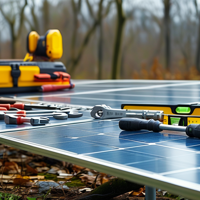 Essential Tools for Solar Ground Mount Assembly?