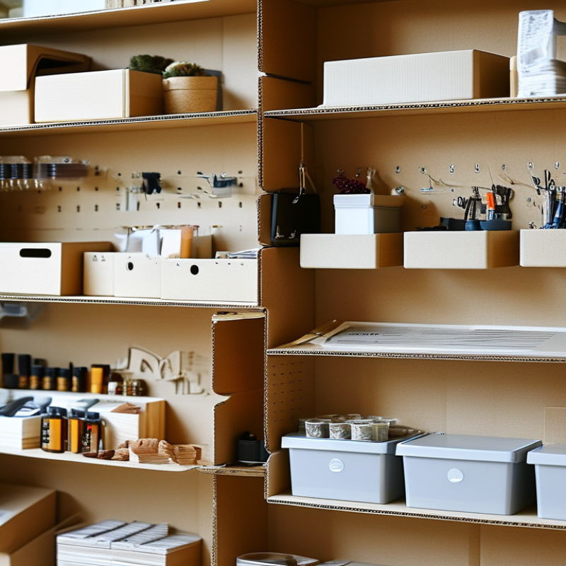 2026 Best Ways to Use Pegboard Cardboard Racks for Small Items?