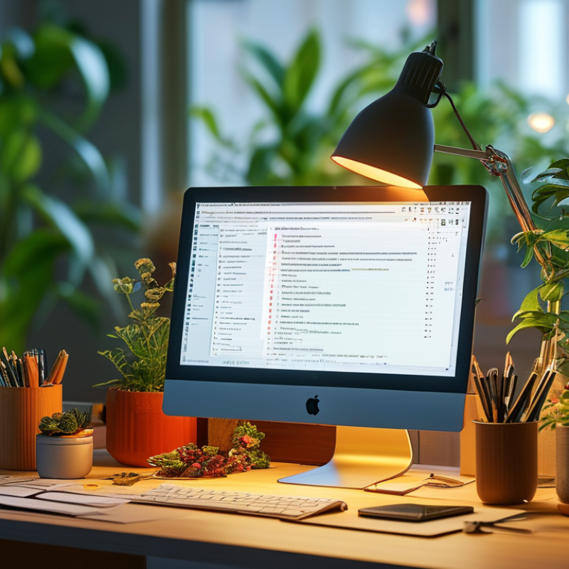 What is the ideal lumen count for office work lighting?