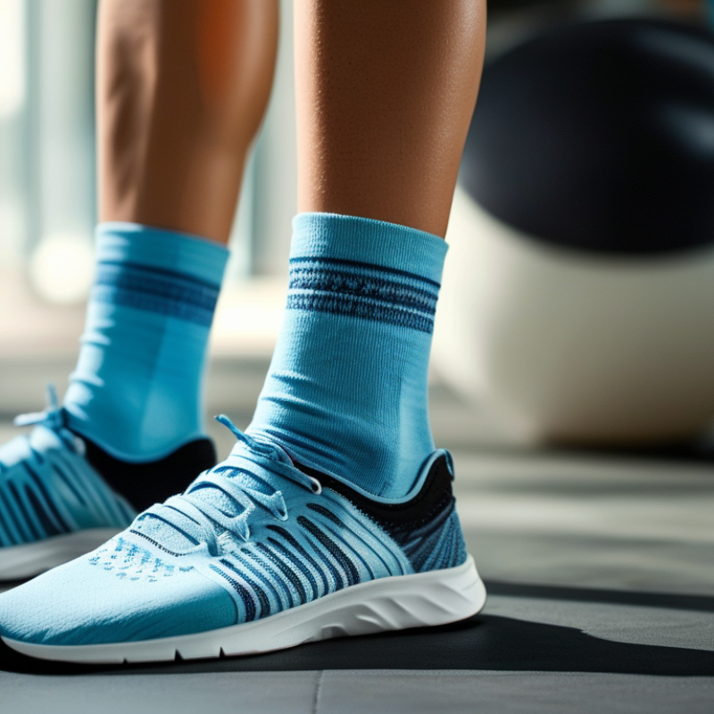 Discover the Benefits of Light Blue Grip Socks for Fitness?