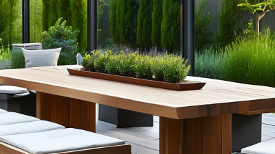 Why Choose Modern Garden Furniture for Your Outdoor Space?