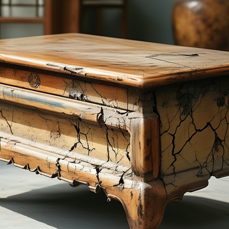How to Repair Cracks in Antique Chinese Furniture?