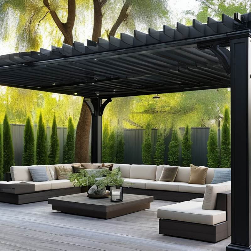 Why Choose Aluminum Pergola With Louvers for Your Outdoor Space?