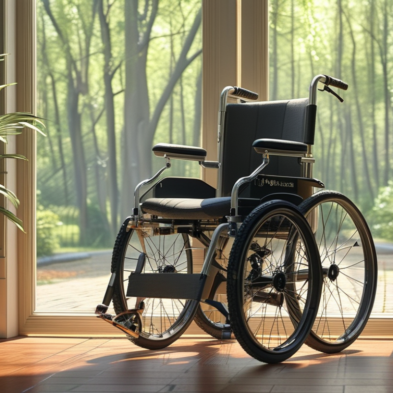 What is the ideal width for indoor power wheelchairs for doorways?