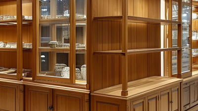 How to Choose the Best Wooden Display Cabinets for Your Needs?