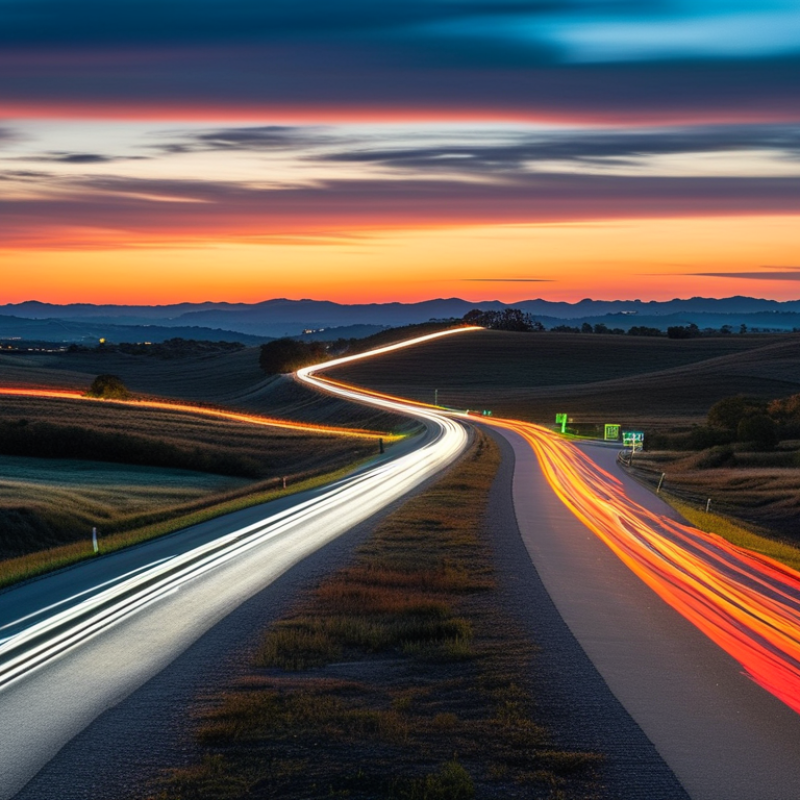 How to design street lighting to enhance safe driving?