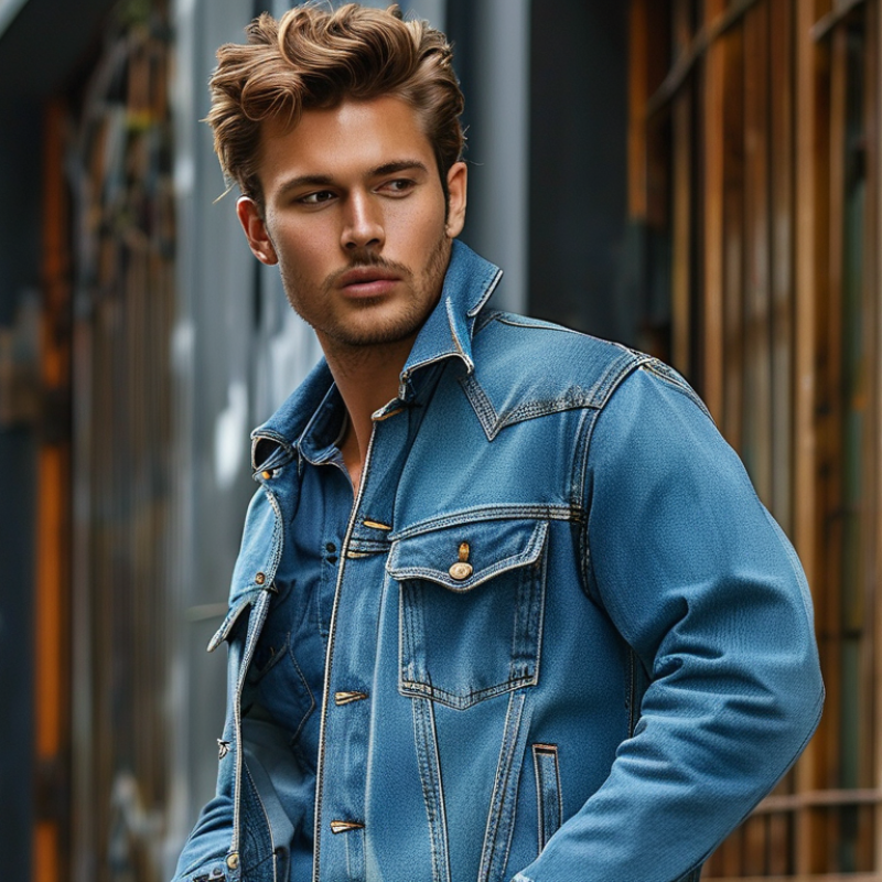 How Should a Mens Denim Jacket Fit for Perfect Style?