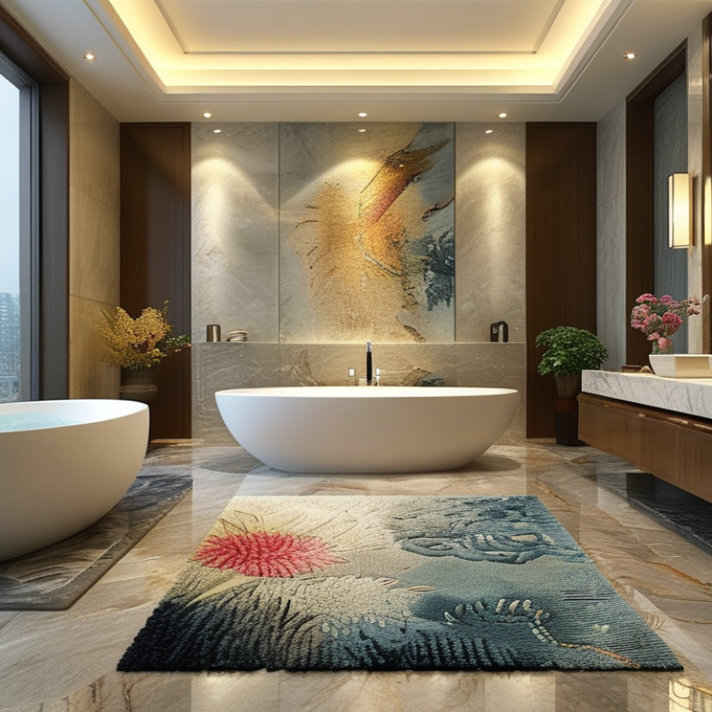 China Top Carpet For Washroom Options to Transform Your Bathroom Space?