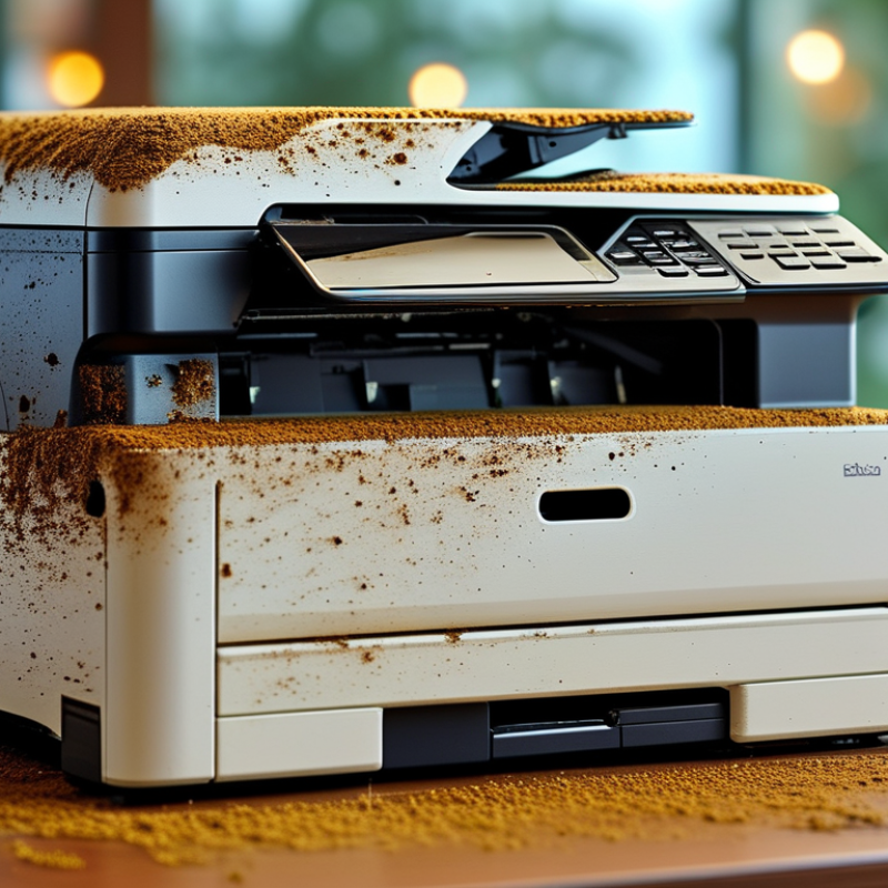 How to protect digital printers from dust and humidity risks?