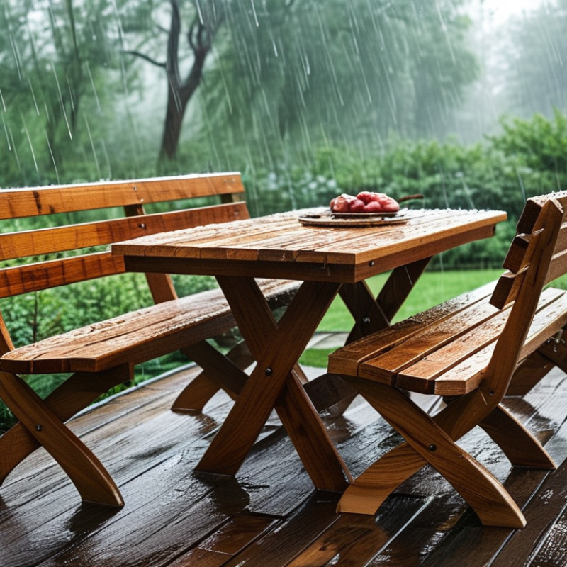 Top 10 Ways to Protect Outdoor Wooden Furniture from Rain Damage?