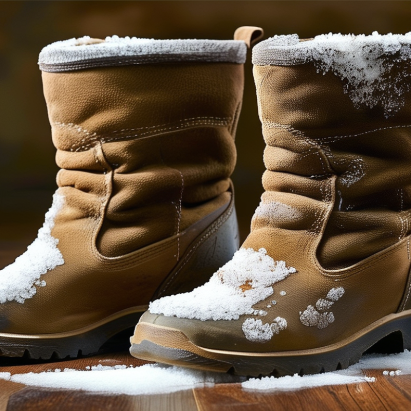 Top Tips for Removing Salt Stains from Winter Suede Boots?
